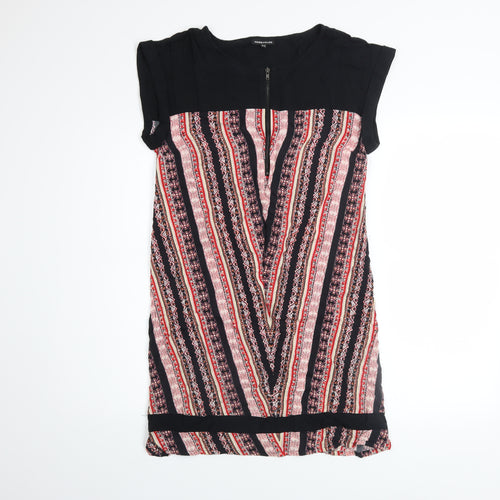 Warehouse Women’s Multicoloured Knee Length Shift Dress Size 10