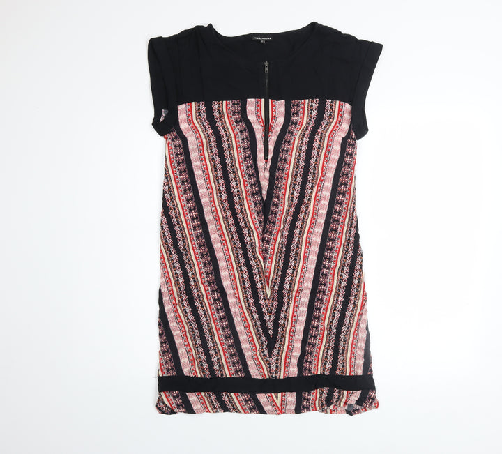 Warehouse Women’s Multicoloured Knee Length Shift Dress Size 10