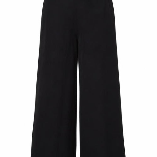 Lennon Courtney & Kilkenny Design Women's Black Wide-Leg Trousers M