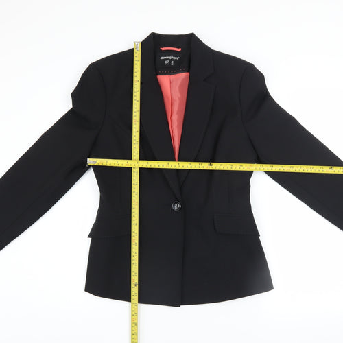 Atmosphere Women Black Size 12 Tailored Single-Breasted Blazer