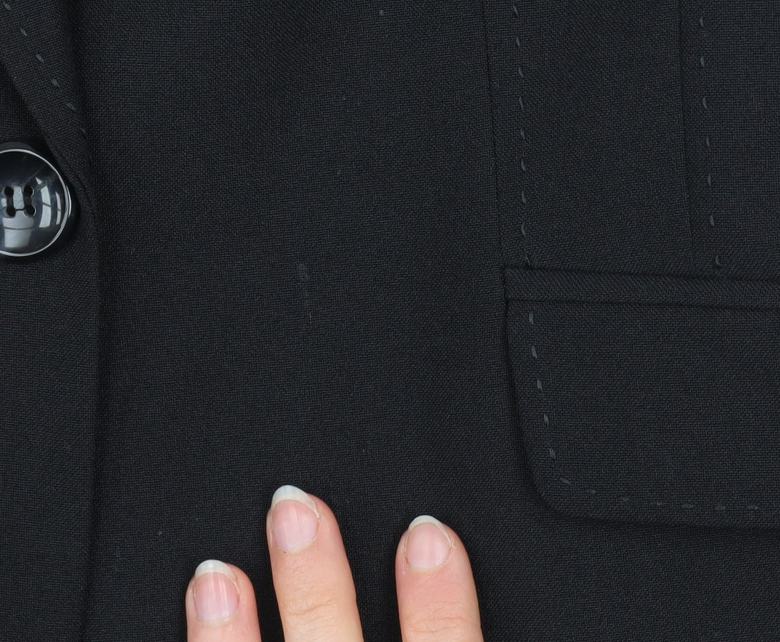 Atmosphere Women Black Size 12 Tailored Single-Breasted Blazer