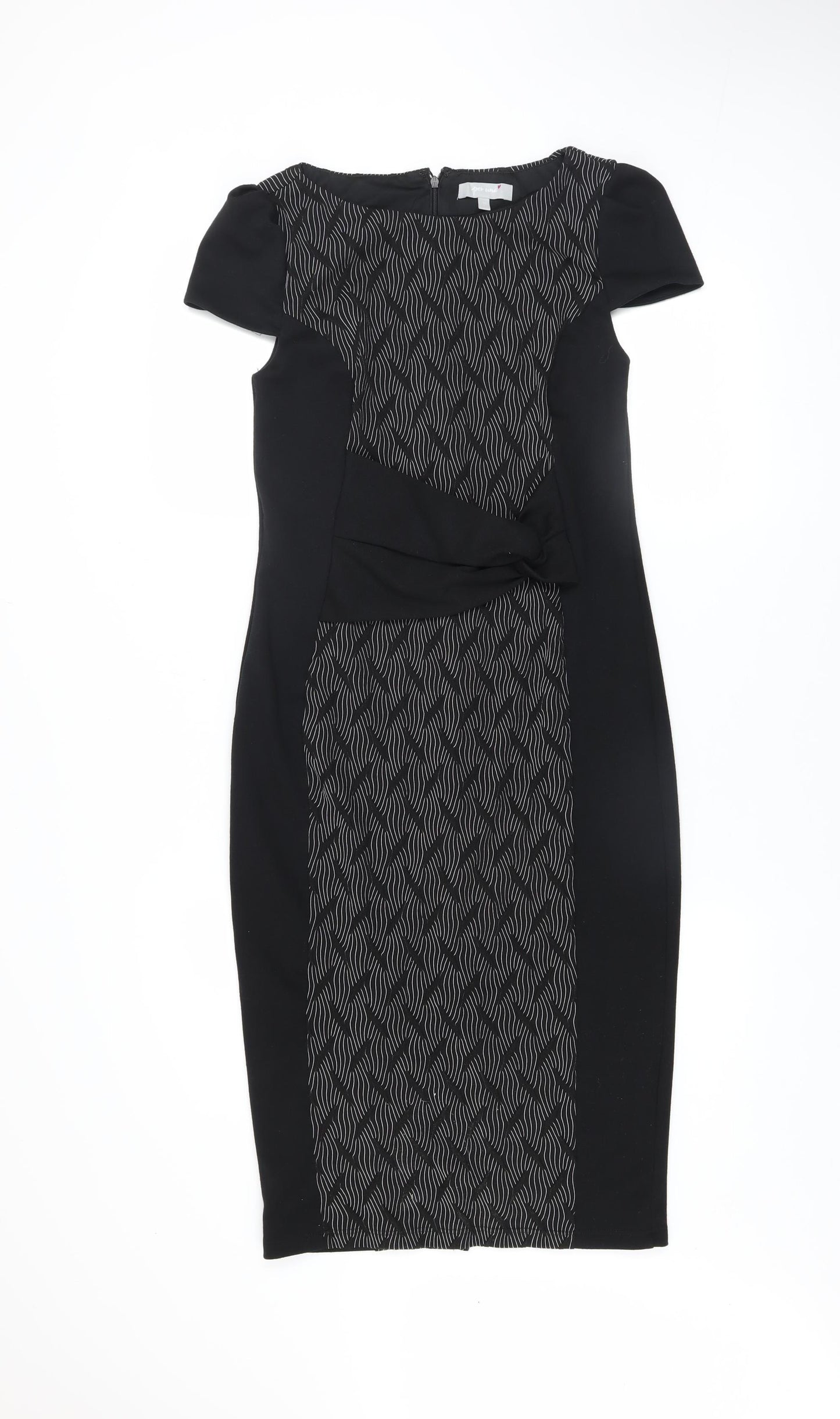 Marks and Spencer Women’s Black Size 10 Sheath Knee Length Work Dress