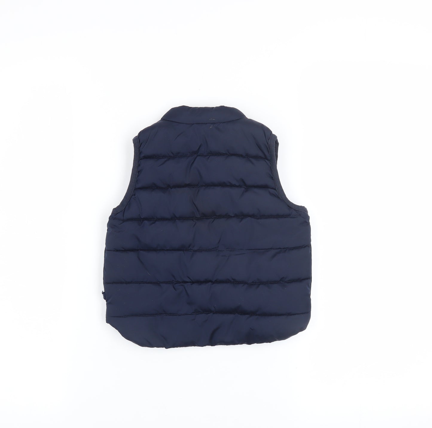 Baby GAP Unisex Blue Puffer Waistcoat 18-24 Months Water Resistant