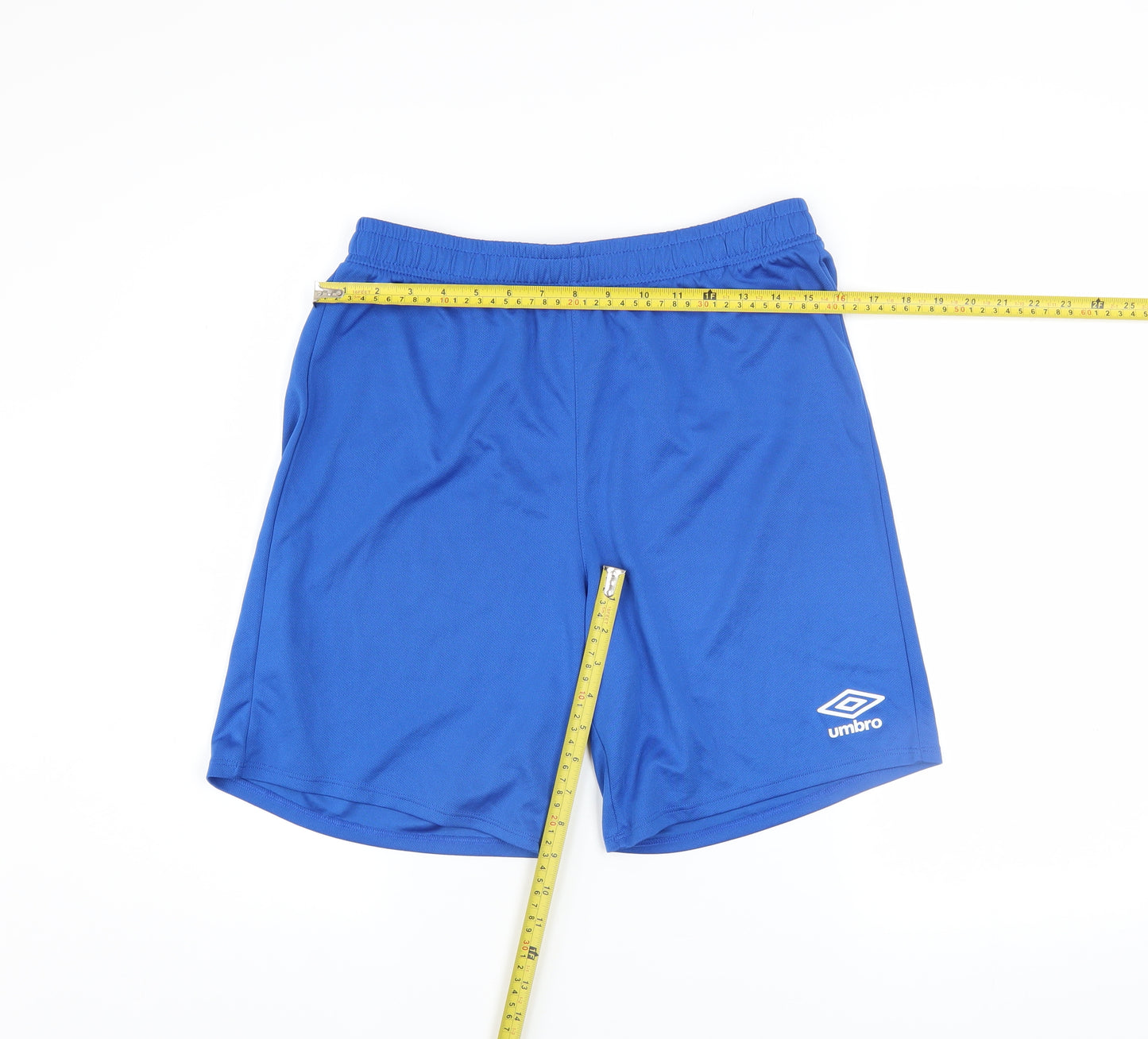 Umbro Men's Blue Athletic Football Shorts Size M