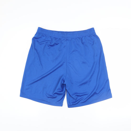 Umbro Men's Blue Athletic Football Shorts Size M