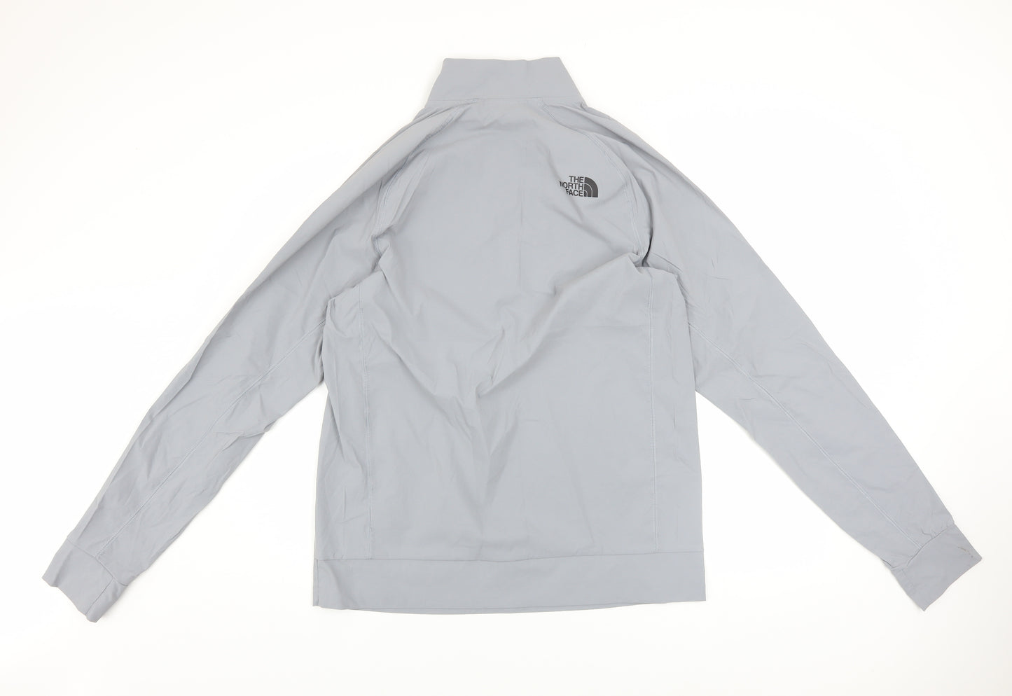 The North Face Mens Grey 1/2 Zip Lightweight Sweatshirt M
