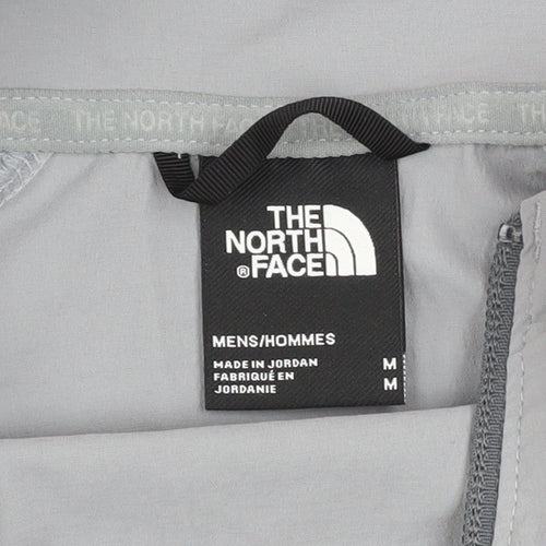The North Face Mens Grey 1/2 Zip Lightweight Sweatshirt M