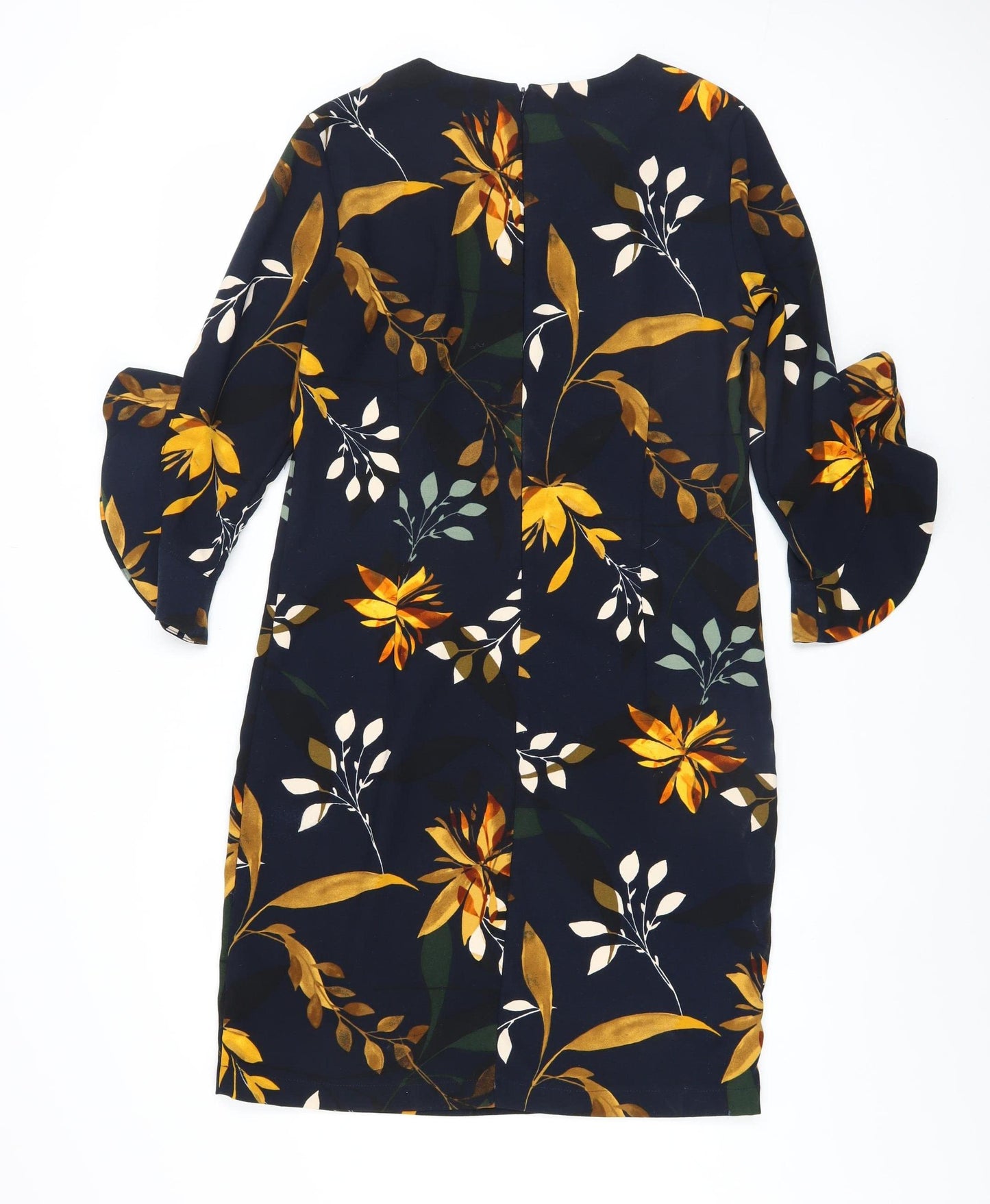 Your Sixth Sense Women's Multicoloured Floral Shift Dress Size 12