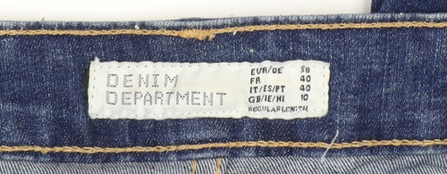 Esmara Women’s Blue Skinny Jeans Size 10 Regular Fit Stretch Denim