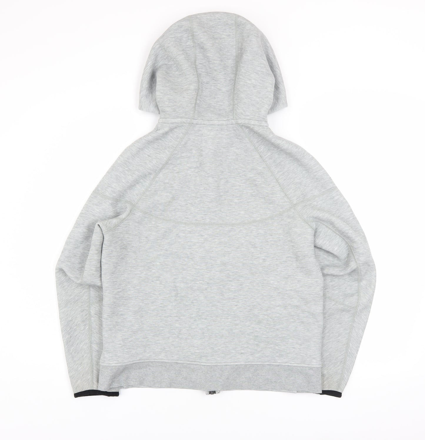 Nike Boys Grey Full Zip Hoodie XL 158-170cm Sportswear Sweatshirt