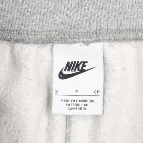 Nike Men's Grey Jogger Sweatpants Small Regular Fit French Terry