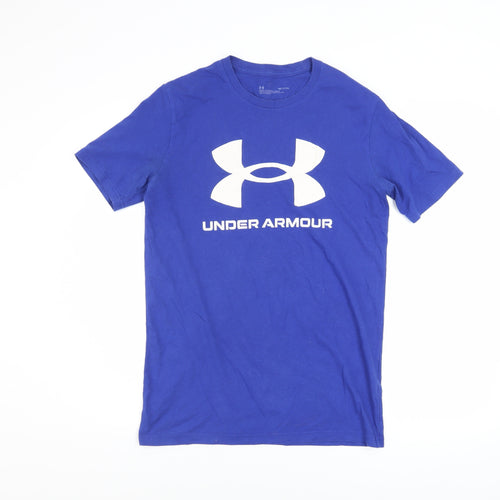 Under Armour Men's Blue Short Sleeve Crew Neck Sports T-Shirt Size S