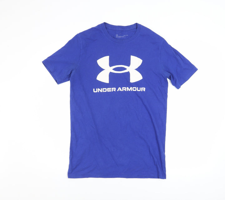 Under Armour Men's Blue Short Sleeve Crew Neck Sports T-Shirt Size S