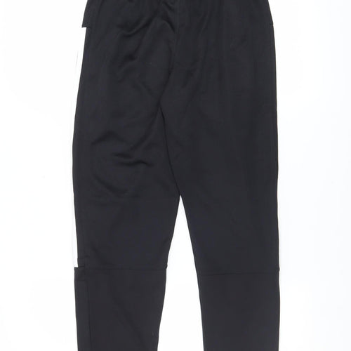 O'Neills Boys Black Track Pants Age 13 Quick Dry Tapered Fit Activewear