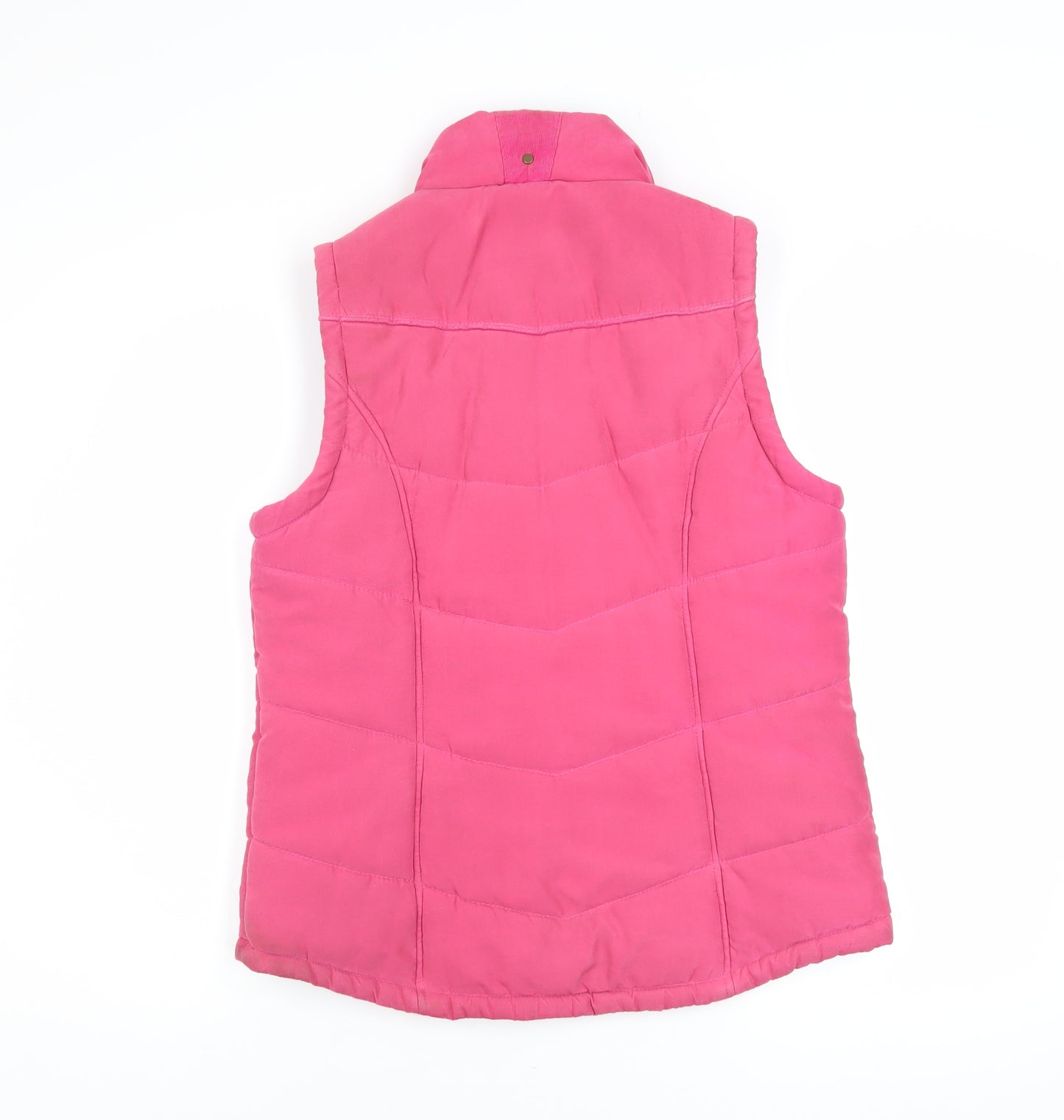 Marks and Spencer Per Una Pink Padded Women's Waistcoat Size 10