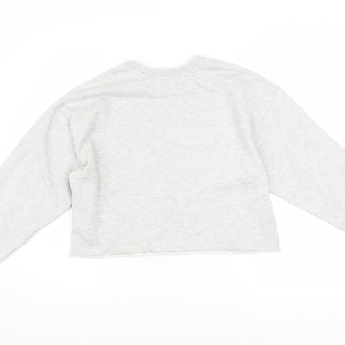 Forever 21 Women Grey 'Cali Dreamin’' Pullover Sweatshirt Size S