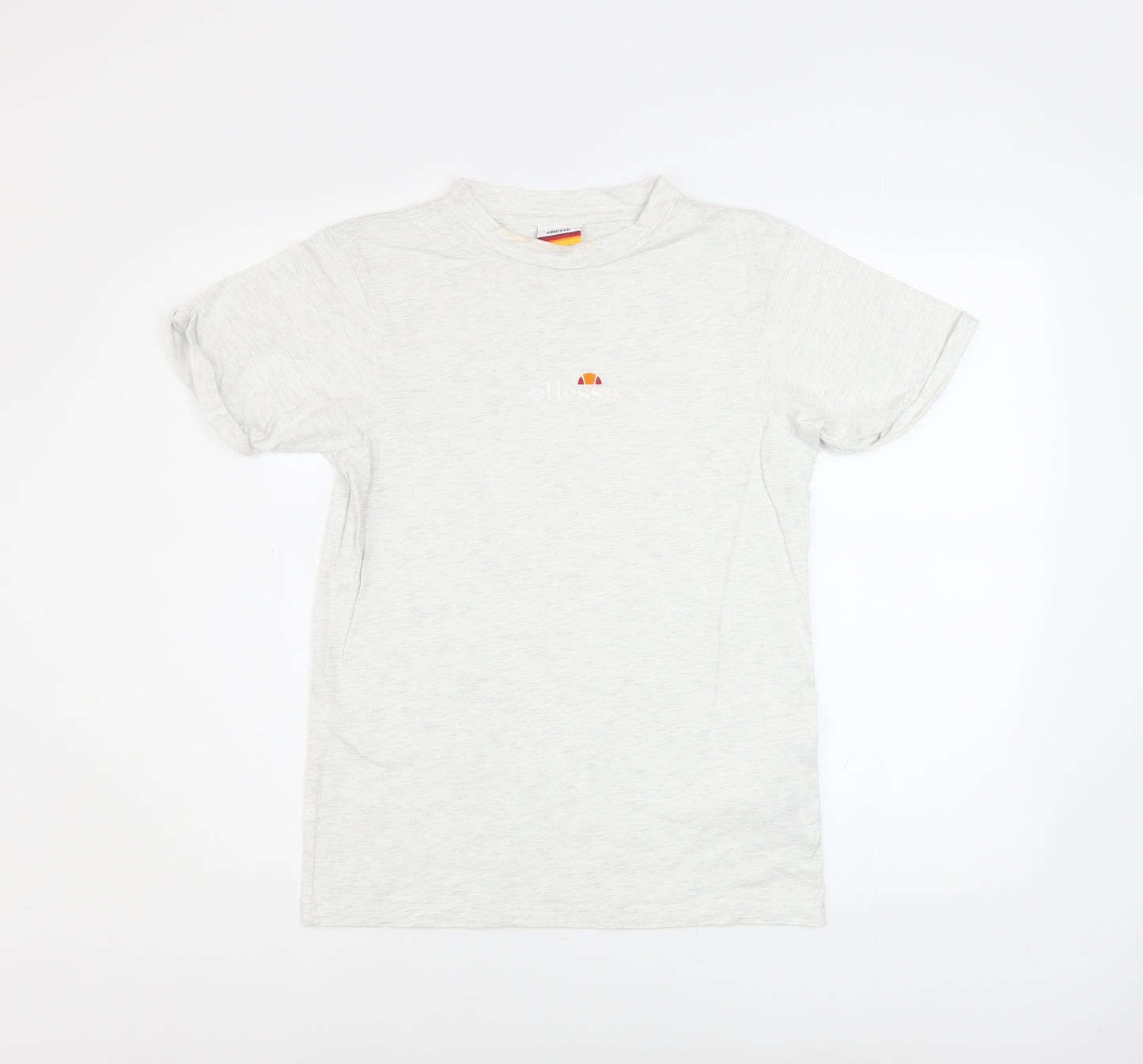 Ellesse Women's White Short Sleeve Basic T-Shirt UK 4