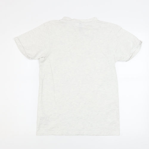 Ellesse Women's White Short Sleeve Basic T-Shirt UK 4