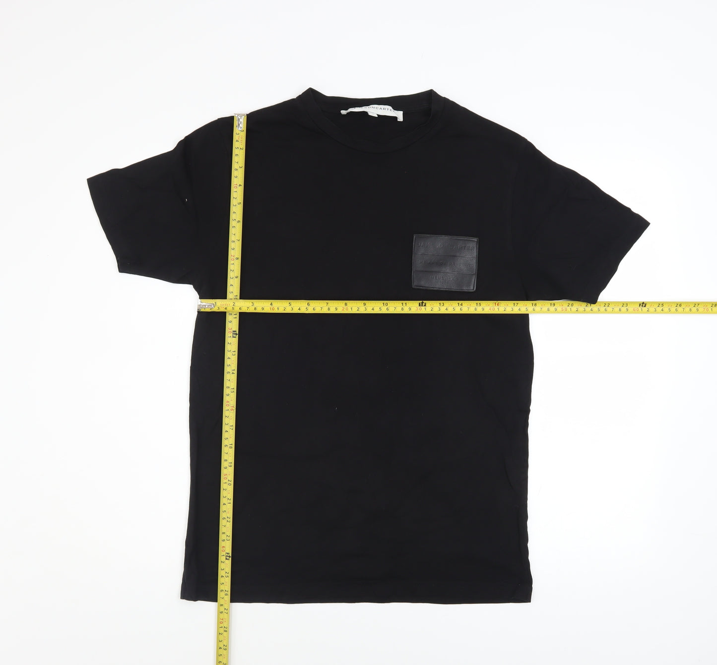 Jameson Carter Men's Black Cotton Crew Neck Short Sleeve T-Shirt Size S