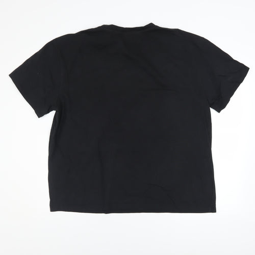 NFL Kansas City Chiefs Men's Black Cotton Graphic T-Shirt L