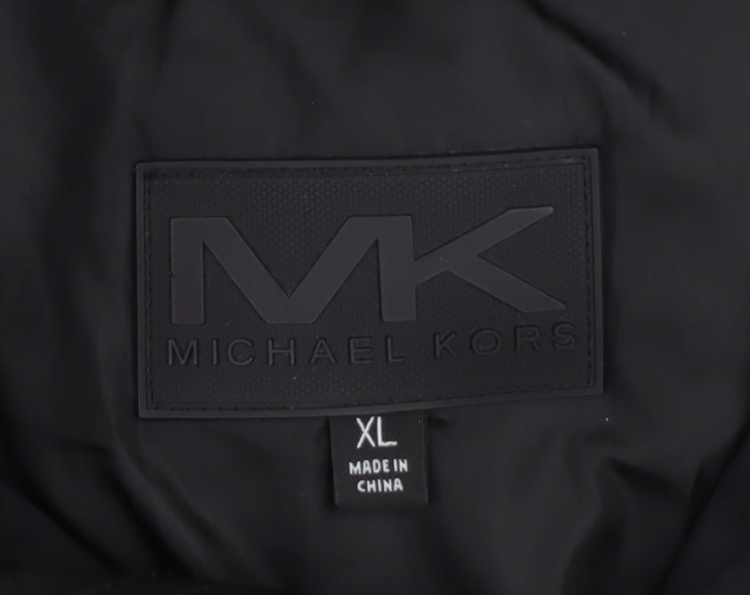 Michael Kors Men's Black XL Puffer Jacket Insulated Winter Coat
