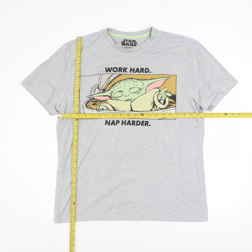 Next Star Wars Men's Grey Short Sleeve T-Shirt Size L