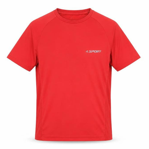 Jockey Men’s Red Sport Performance Athletic T-Shirt Size S