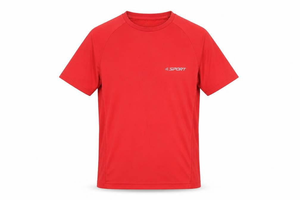 Jockey Men’s Red Sport Performance Athletic T-Shirt Size S