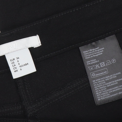 H&M Women's Black Skinny Stretch Jeans Size 8