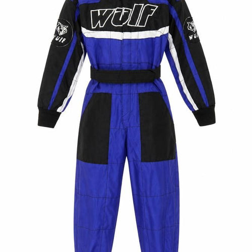 Wulf Boys Blue Black Racing Track Pants 4 Years Insulated Waterproof