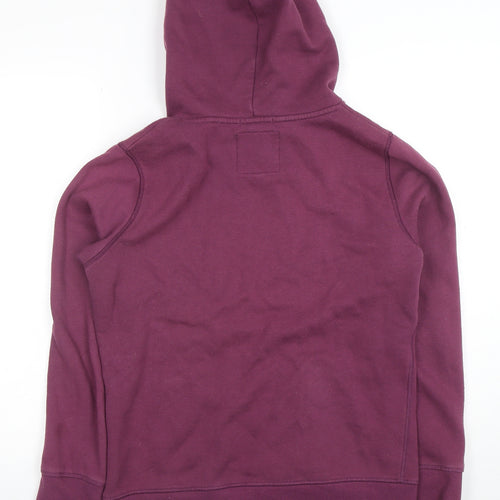 Superdry Sport Team Comets Purple Sequin Hoodie Women’s L