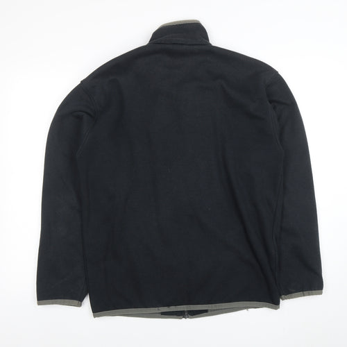 Head Men's Black Full Zip Fleece Jacket Size M Sports Outdoor