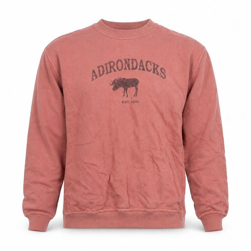 Comfort Colors Men's Pink Graphic Crew Neck Sweatshirt Size S