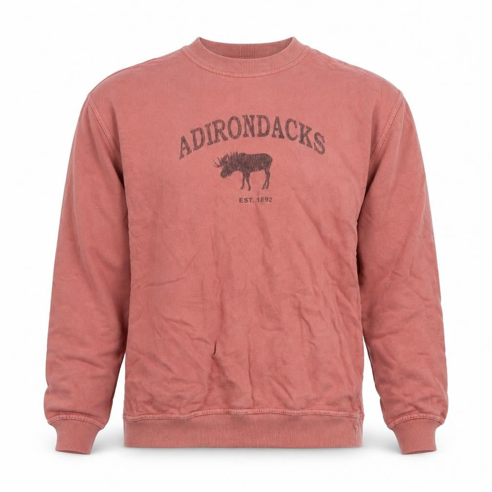 Comfort Colors Men's Pink Graphic Crew Neck Sweatshirt Size S