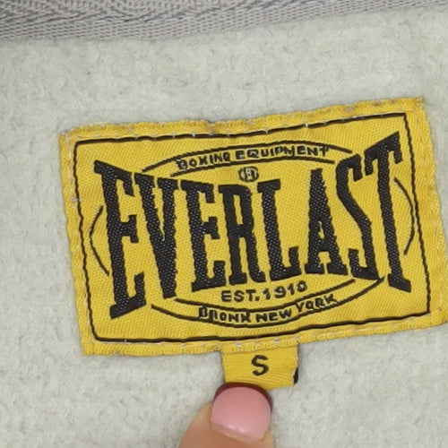 Everlast Men's Grey Full Zip Fleece Sweatshirt Size S