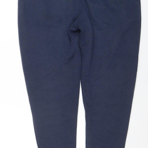 MH Millionaire Men's Blue Jogger Sweatpants L Zip Pockets Drawstring