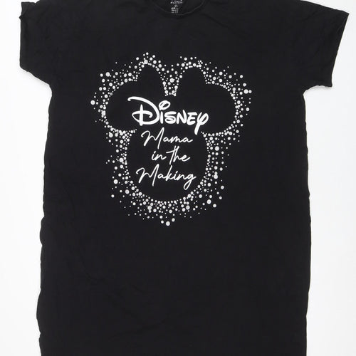 Disney at Primark Women's Black Maternity Nightshirt Size L