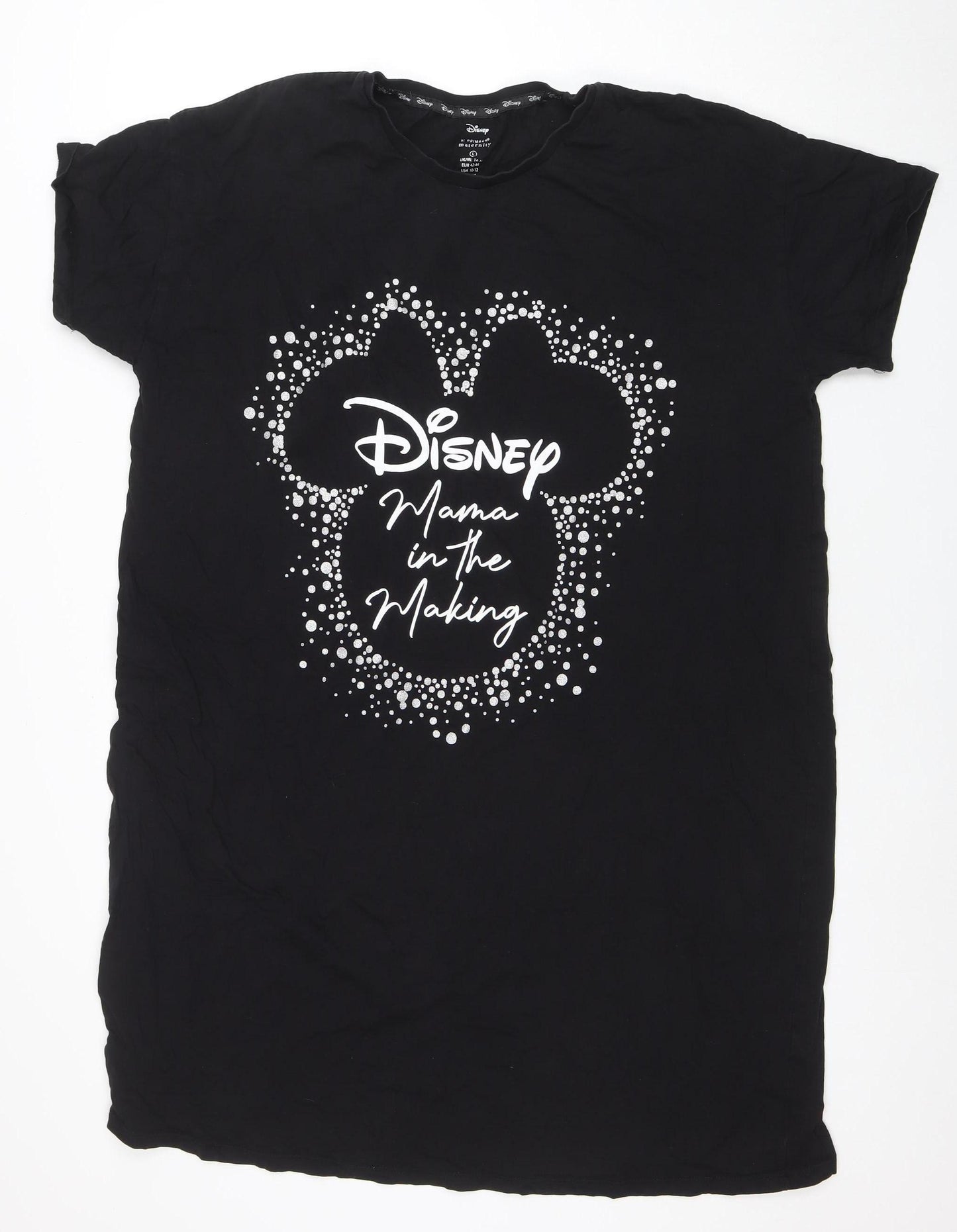 Disney at Primark Women's Black Maternity Nightshirt Size L