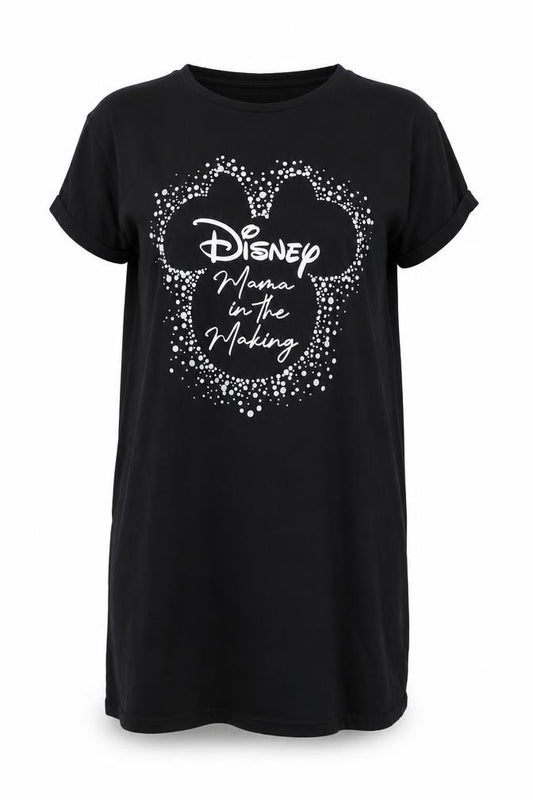 Disney at Primark Women's Black Maternity Nightshirt Size L