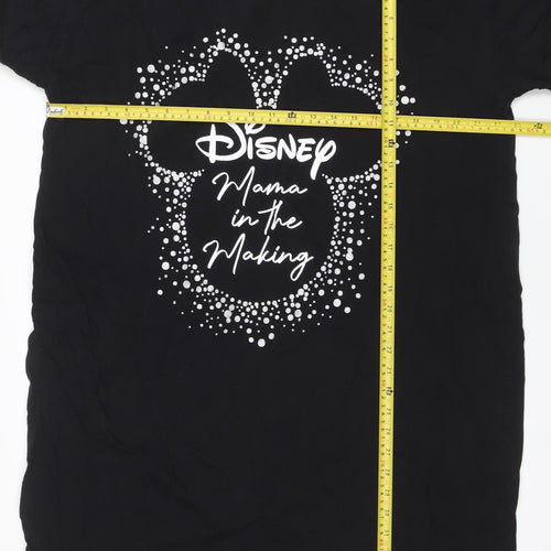 Disney at Primark Women's Black Maternity Nightshirt Size L