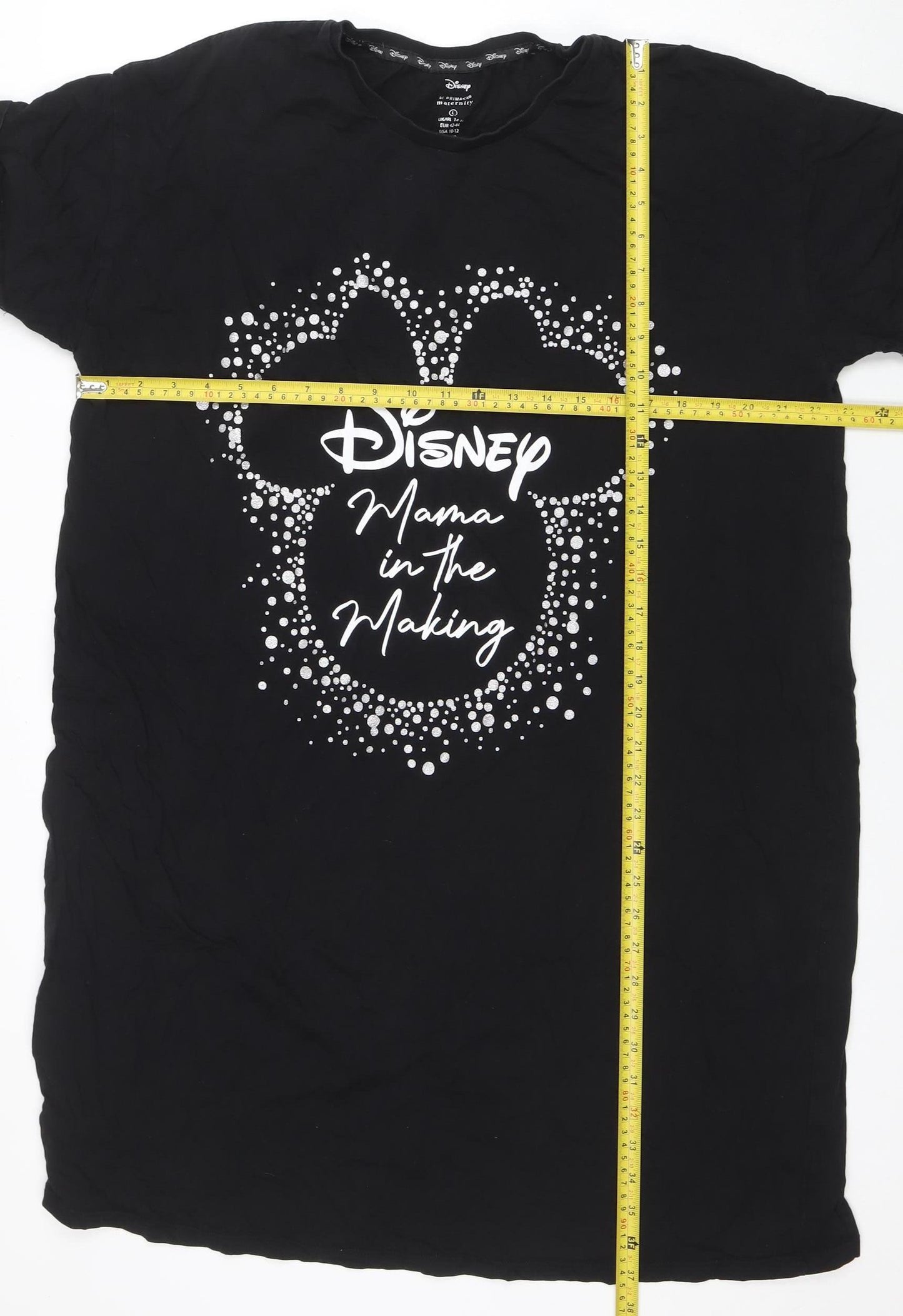 Disney at Primark Women's Black Maternity Nightshirt Size L