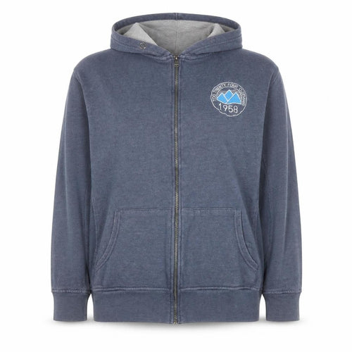 TOG24 Women's Blue Full Zip Hoodie Size 18-20 Cotton Blend