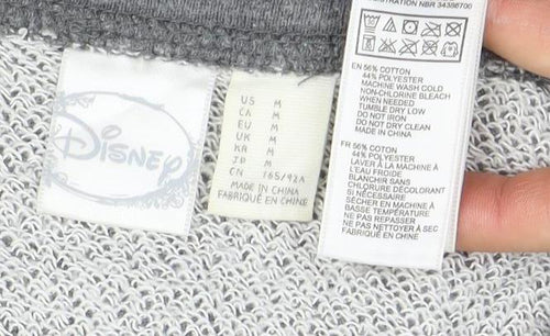 Disney Women Grey Mickey Mouse Graphic Pullover Sweatshirt Size M