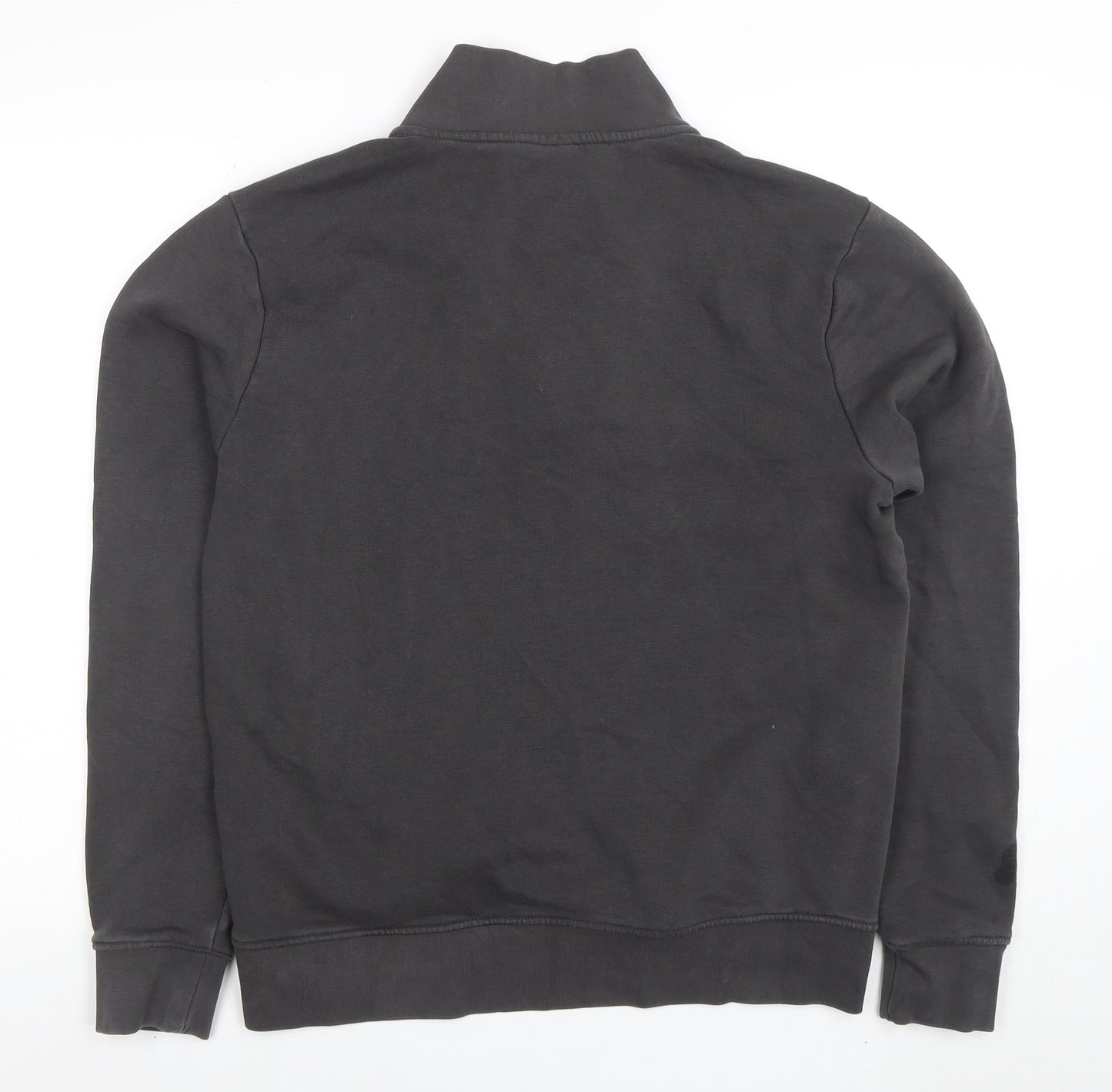 Tee Jays Men's Black 1/4 Zip Pullover Sweatshirt M