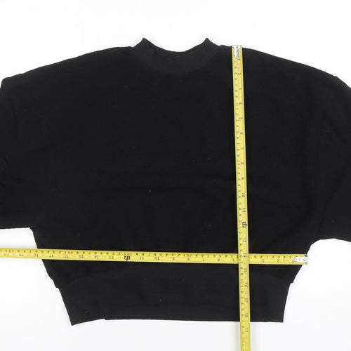 Twenty Montreal Women’s Black S Pullover Balloon Sleeve Sweatshirt