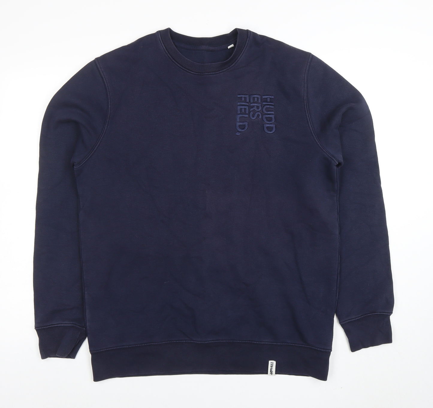 Stanley Stella Men’s Blue Crew Neck Pullover Sweatshirt Size L
