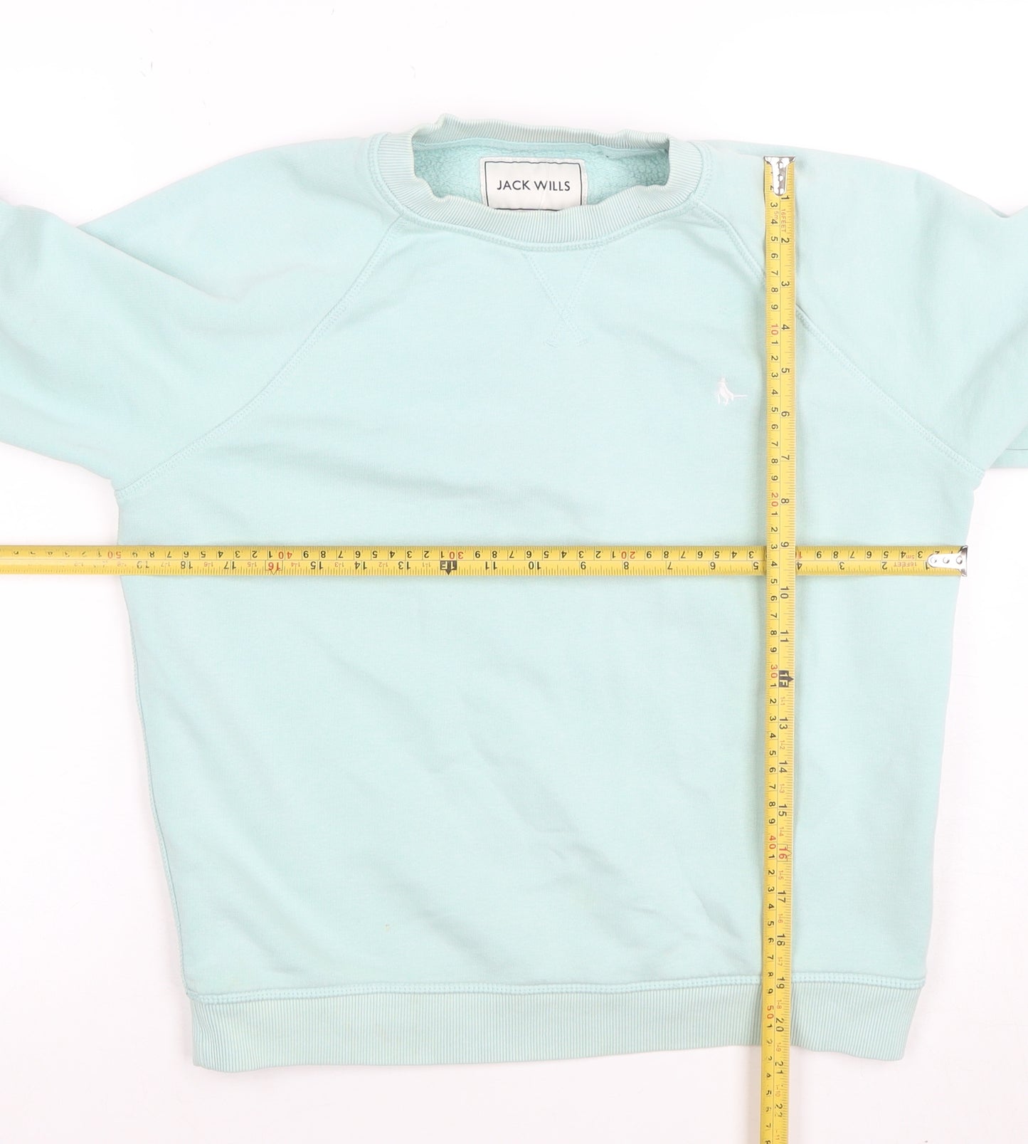Jack Wills Women’s Blue Crew Neck Pullover Sweatshirt UK 8
