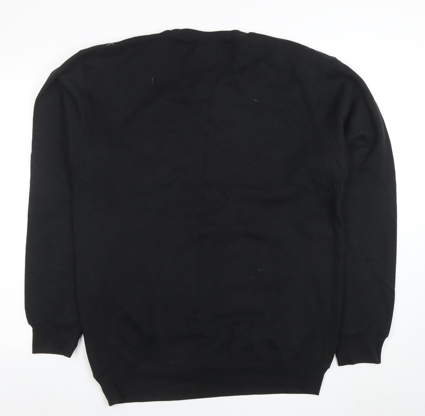 Martes Men’s Black XL Christmas Graphic Pullover Sweatshirt