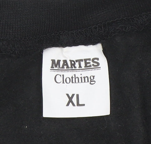 Martes Men’s Black XL Christmas Graphic Pullover Sweatshirt