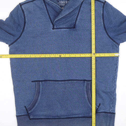 Gap Men's Blue L Pullover Sweatshirt 100% Cotton